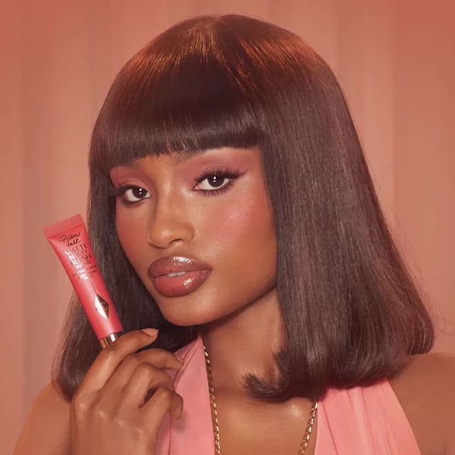 رژگونه مات مایع شارلوت تیلبری رنگ pillow talk dream pop| CHARLOTTE TILBURY PILLOW TALK MATTE BLUSH — تصویر ۵