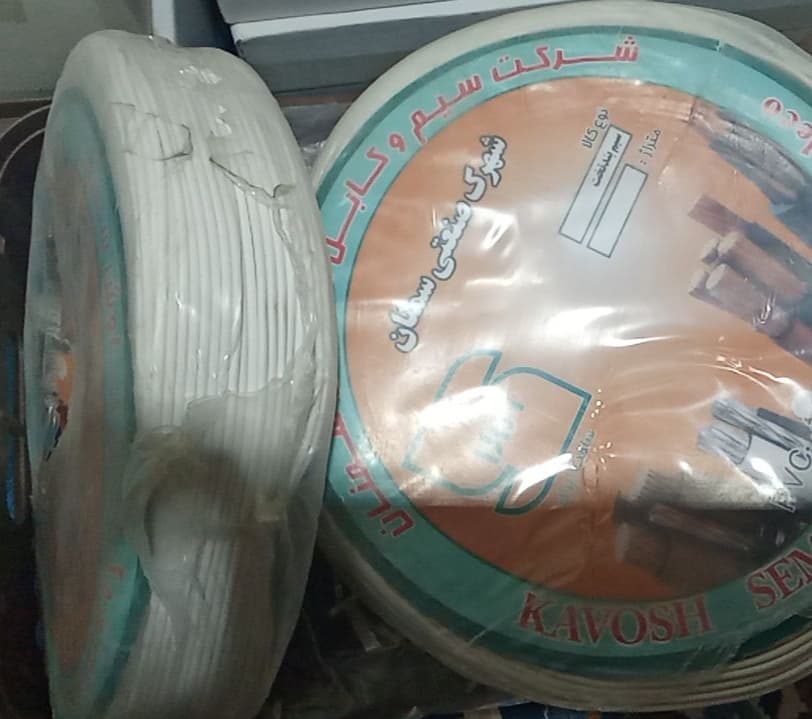سیم نایلون استاندارد سایز2در 5/وسایز2در75/تمام مس صددرصد فروش عمده/فروش سفارش تعداد بالا تماس بگیرید.کمترین قیمت بازار