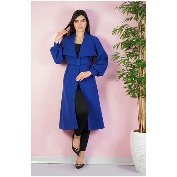 مانتو مازراتی یقه آمریکایی مدل السا