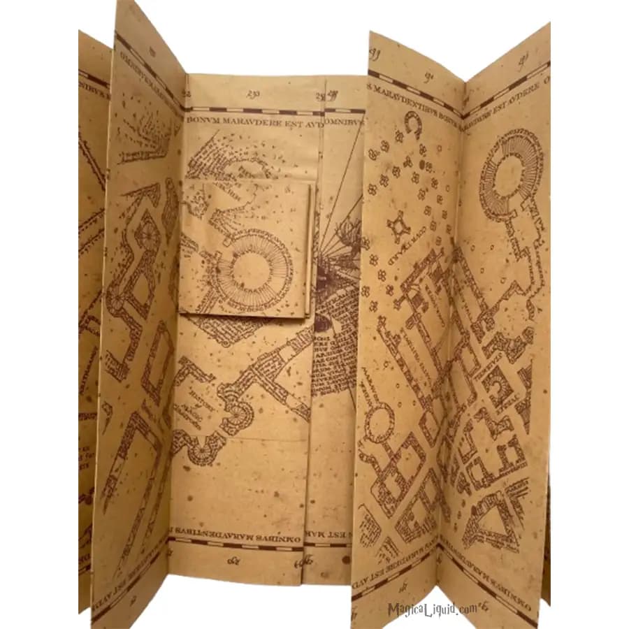 نقشه غارتگر هری پاتر Marauder’s Map — تصویر ۶