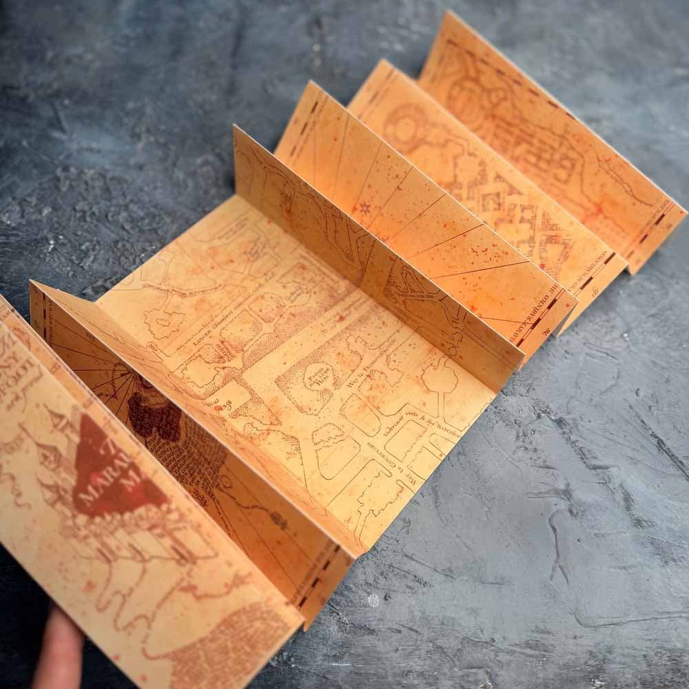 نقشه غارتگر هری پاتر Marauder’s Map — تصویر ۱۰