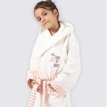 حوله تن پوش کودک برند ecocotton مدل Balerin — تصویر ۳