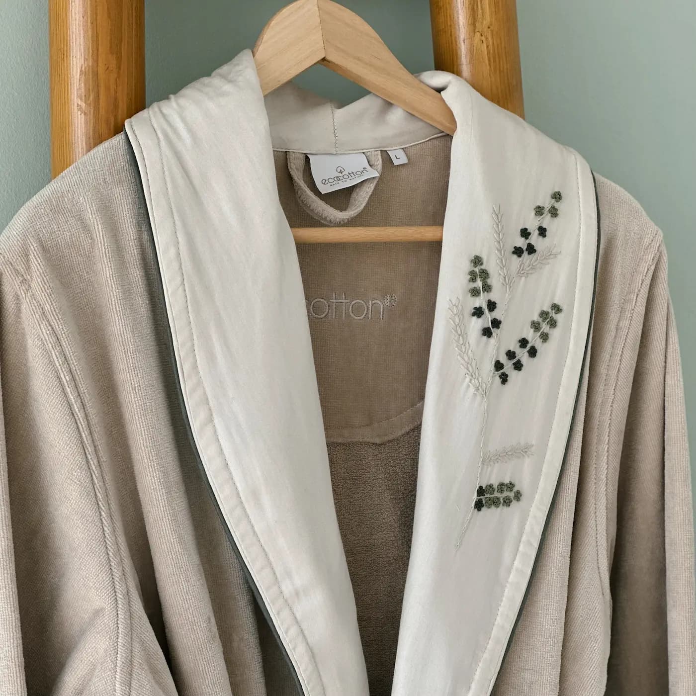 حوله تن پوش زنانه برند ecocotton مدل Derin — تصویر ۳