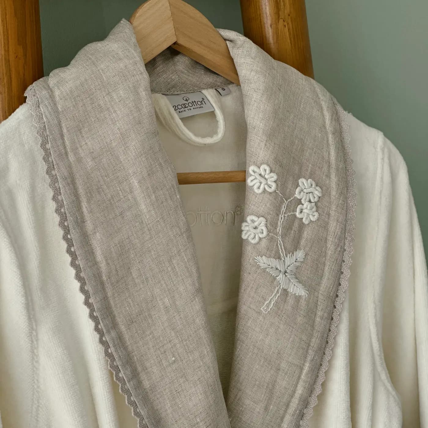 حوله تن پوش زنانه برند ecocotton مدل Ayliz — تصویر ۳
