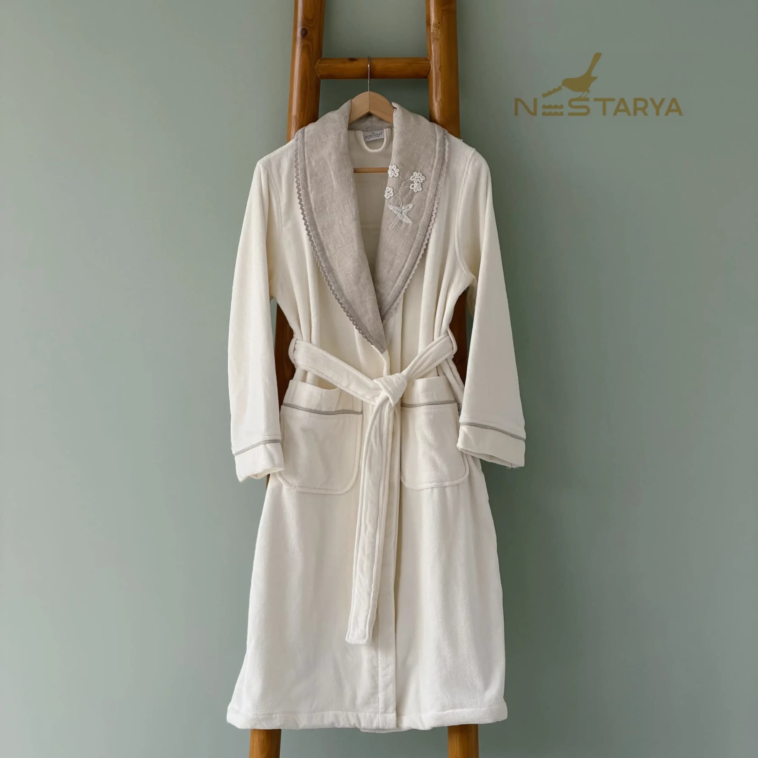 حوله تن پوش زنانه برند ecocotton مدل Ayliz