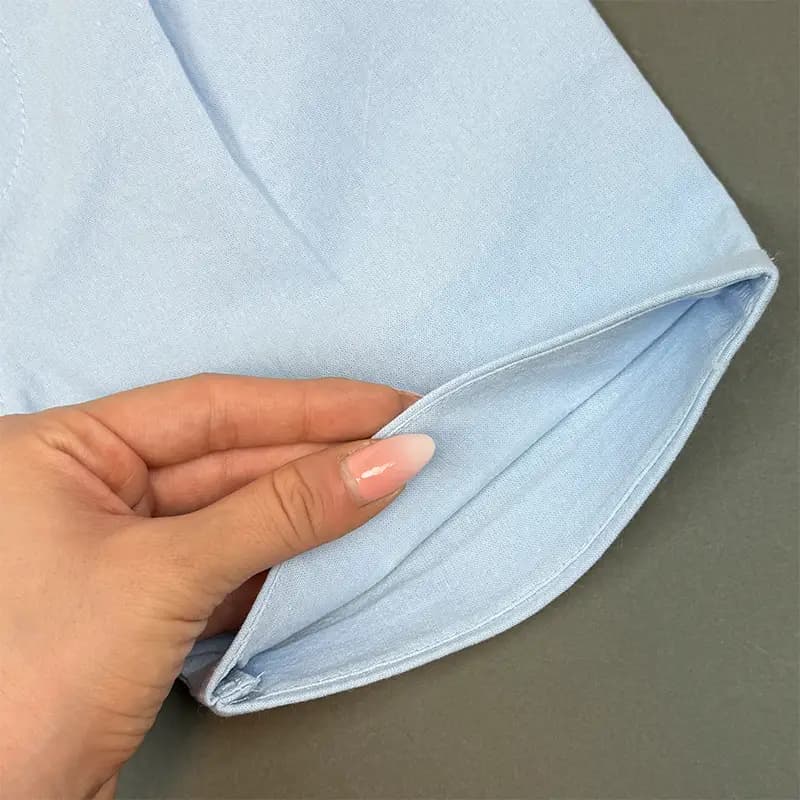 جلیقه و شلوارک آبی پسرانه مجلسی کد D-4012 — تصویر ۸