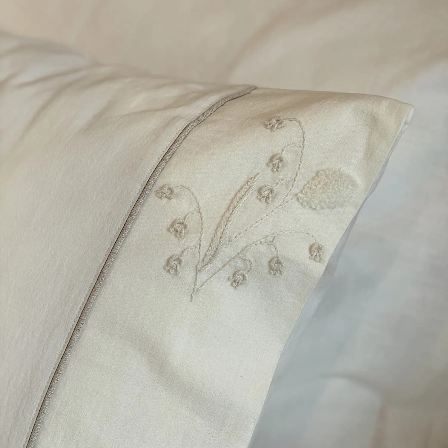 سرویس ملحفه Lilya دونفره کینگ سایز برند ecocotton — تصویر ۶