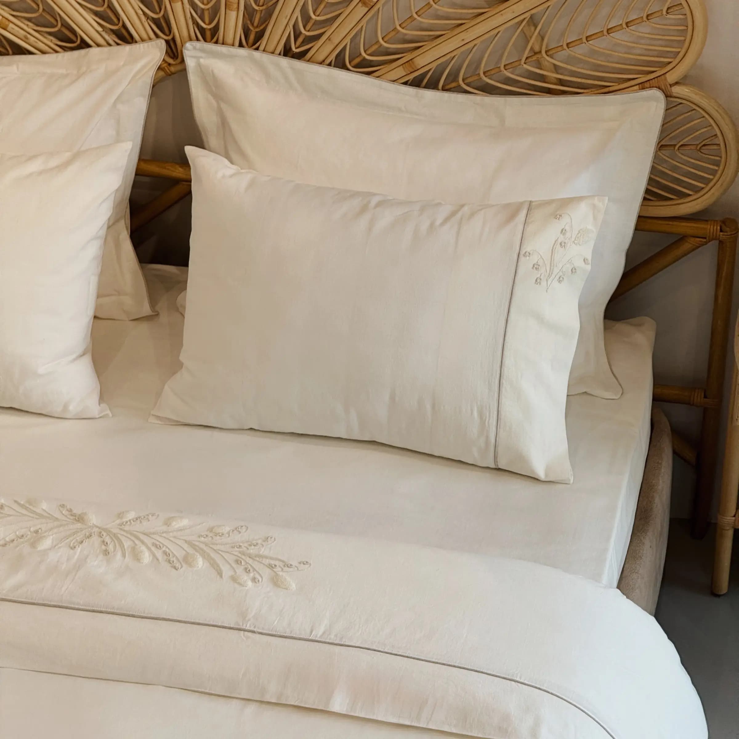 سرویس ملحفه Lilya دونفره کینگ سایز برند ecocotton — تصویر ۵