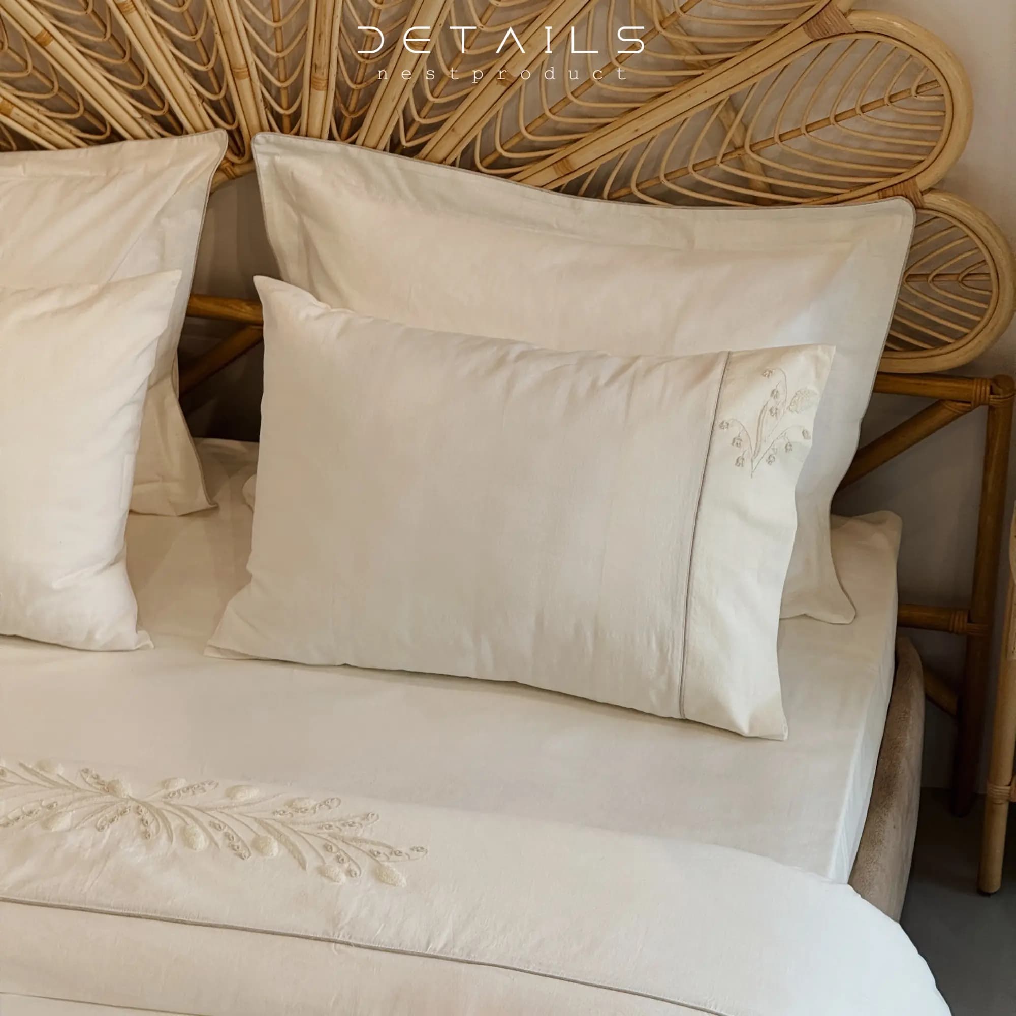 سرویس ملحفه Lilya دونفره کینگ سایز برند ecocotton — تصویر ۴