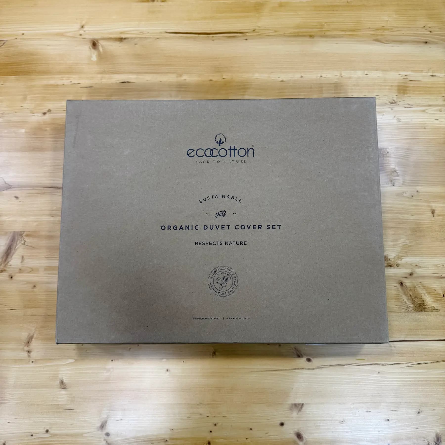 سرویس ملحفه Elsa دونفره کینگ سایز برند ecocotton — تصویر ۸