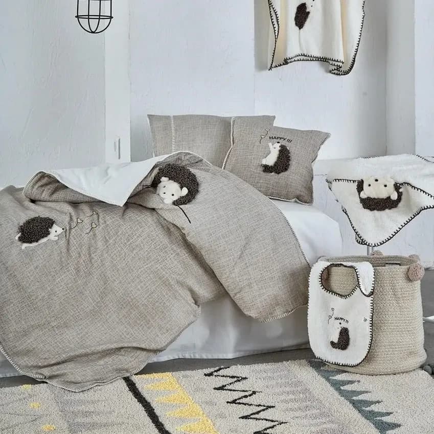 سرویس ملحفه نوزادی Migala برند ecocotton