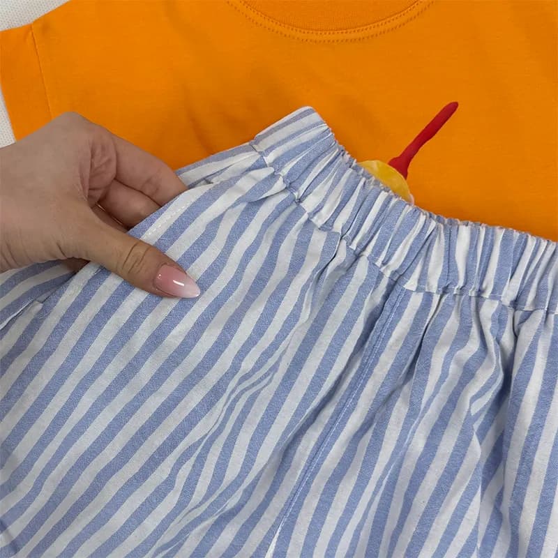 استایل آماده│تاپ و شلوار بالونی بچگانه کد 1487 — تصویر ۷