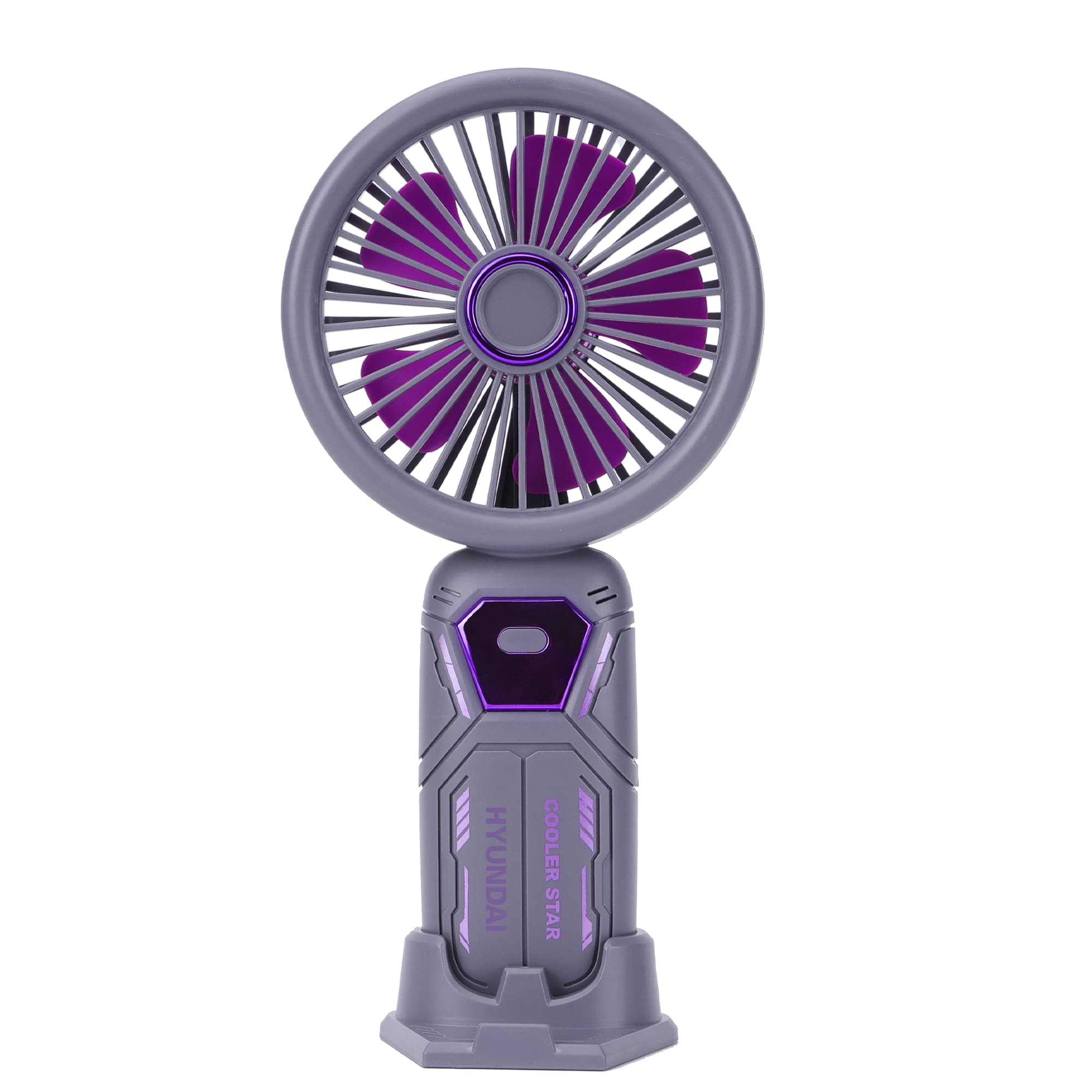 پنکه دستی هیوندای مدل PF-006 با ظرفیت 1200 میلی آمپر ساعت — تصویر ۲