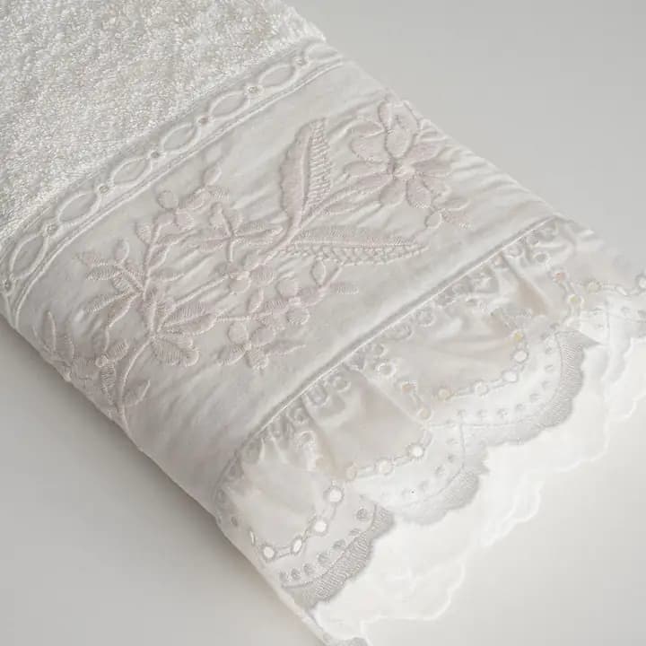 ست حوله ۱۰ تکه دونفره برند ecocotton مدل Elsa — تصویر ۶
