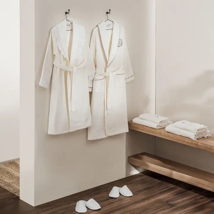 ست حوله ۱۰ تکه دونفره برند ecocotton مدل Elsa