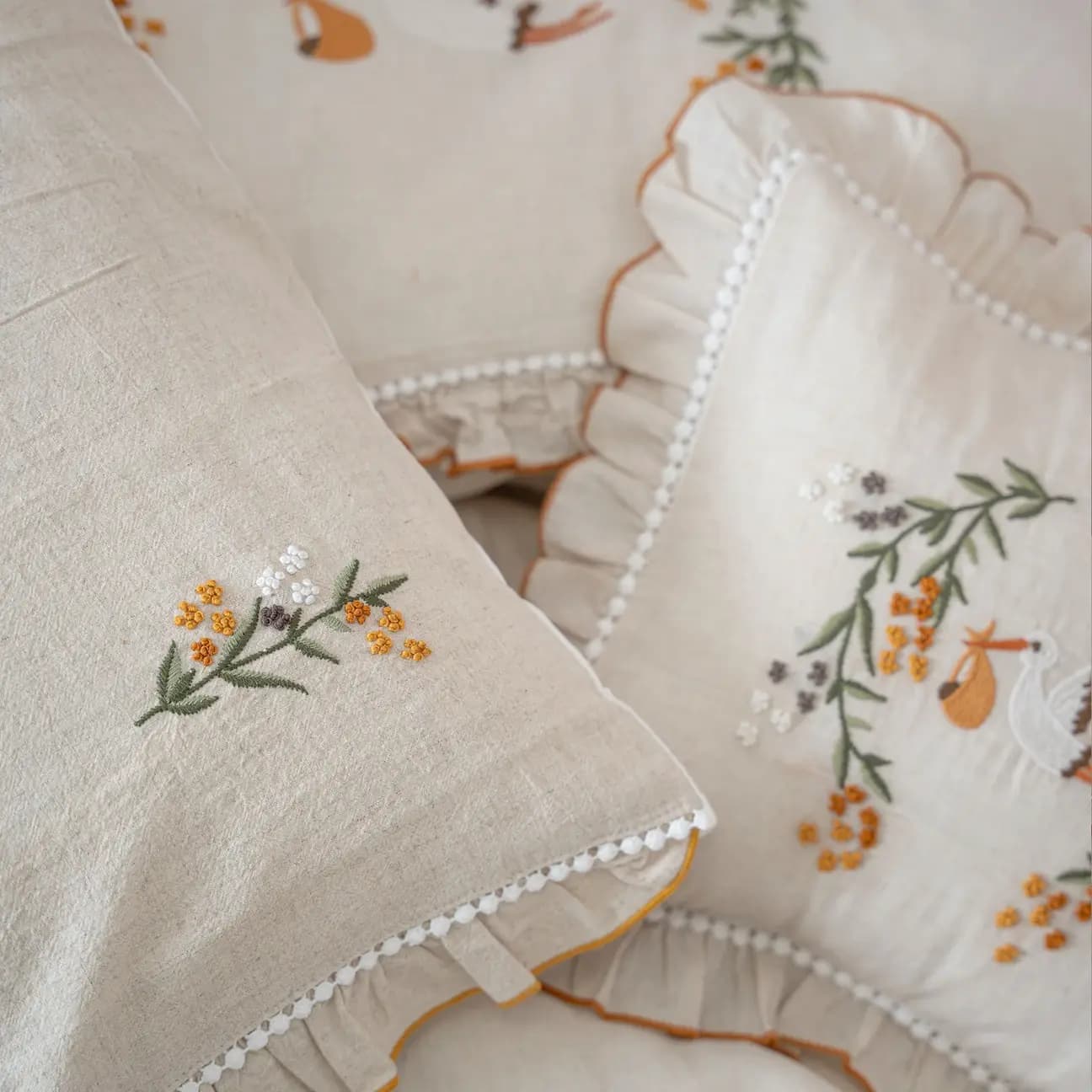 سرویس ملحفه نوزادی Polina برند ecocotton — تصویر ۴