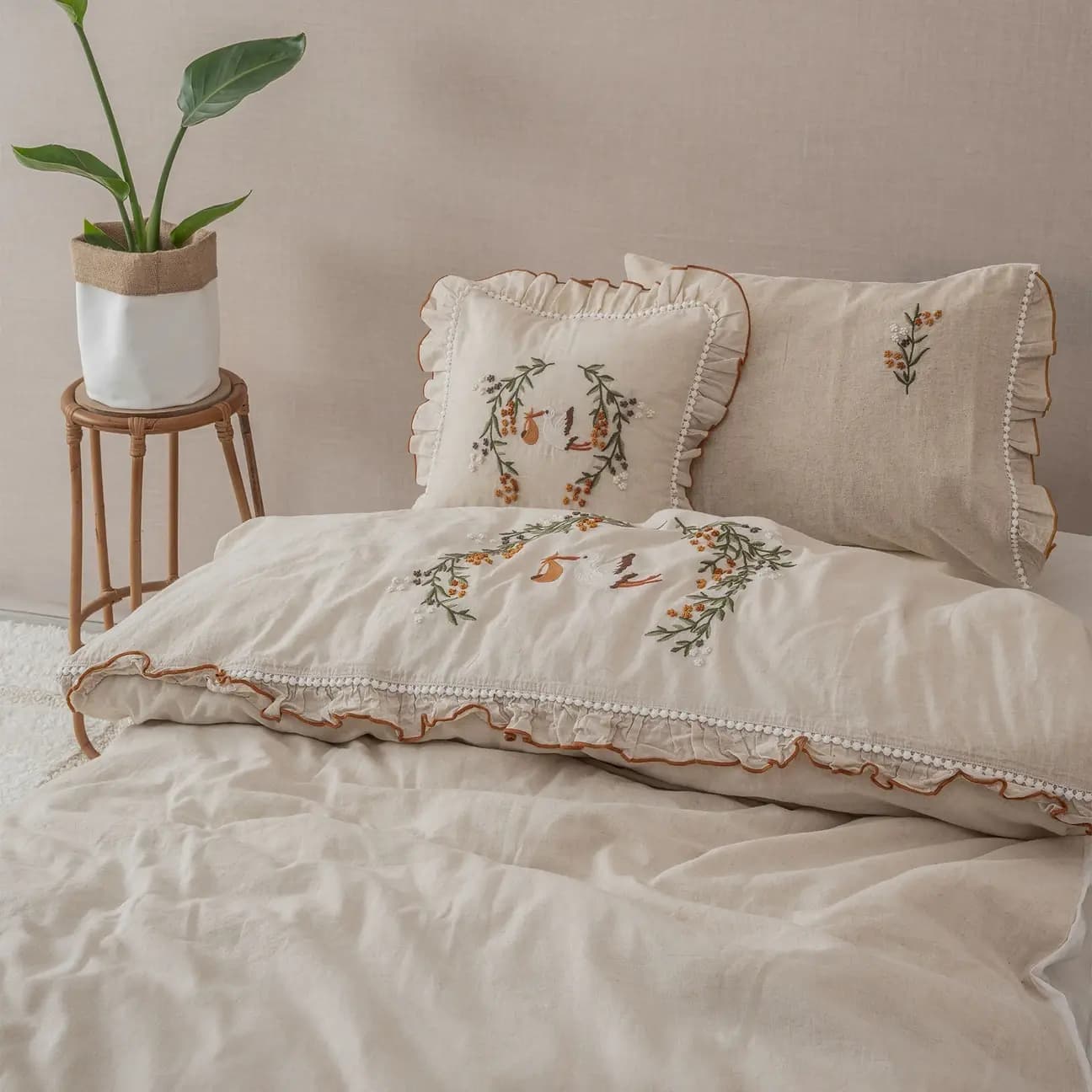 سرویس ملحفه نوزادی Polina برند ecocotton — تصویر ۲