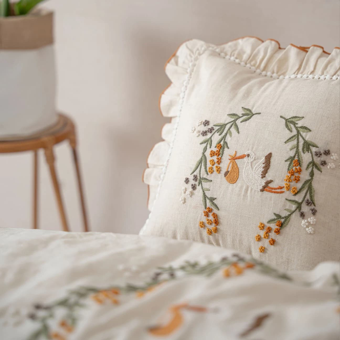 سرویس ملحفه نوزادی Polina برند ecocotton — تصویر ۳