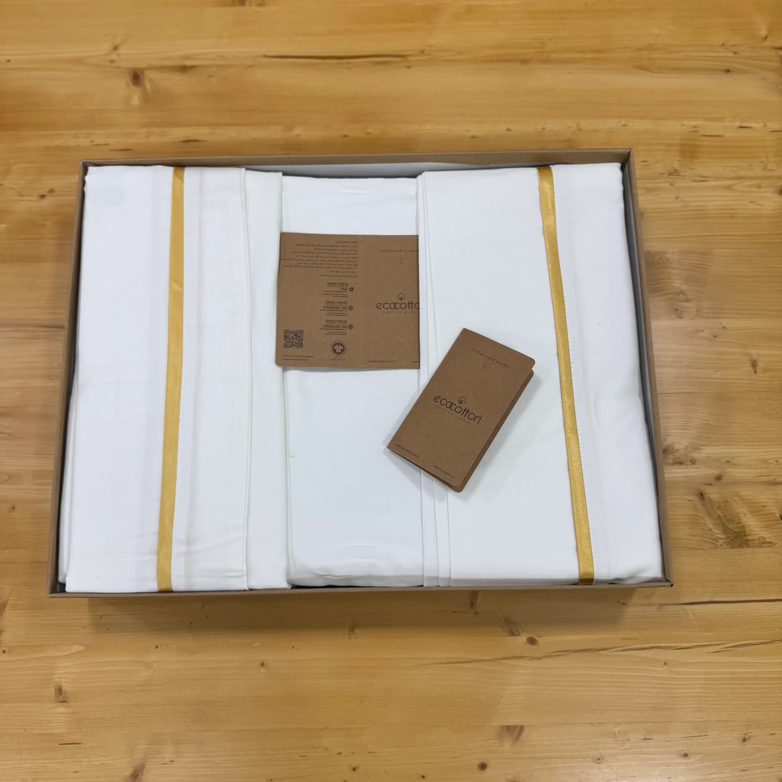 سرویس ملحفه Meva دونفره برند ecocotton — تصویر ۸