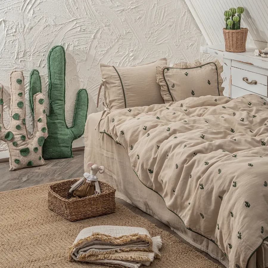 سرویس ملحفه نوزادی Larina برند ecocotton — تصویر ۳