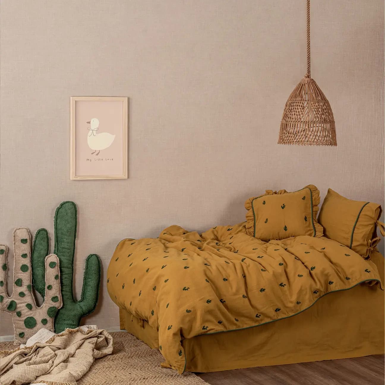 سرویس ملحفه نوزادی Larina برند ecocotton — تصویر ۲