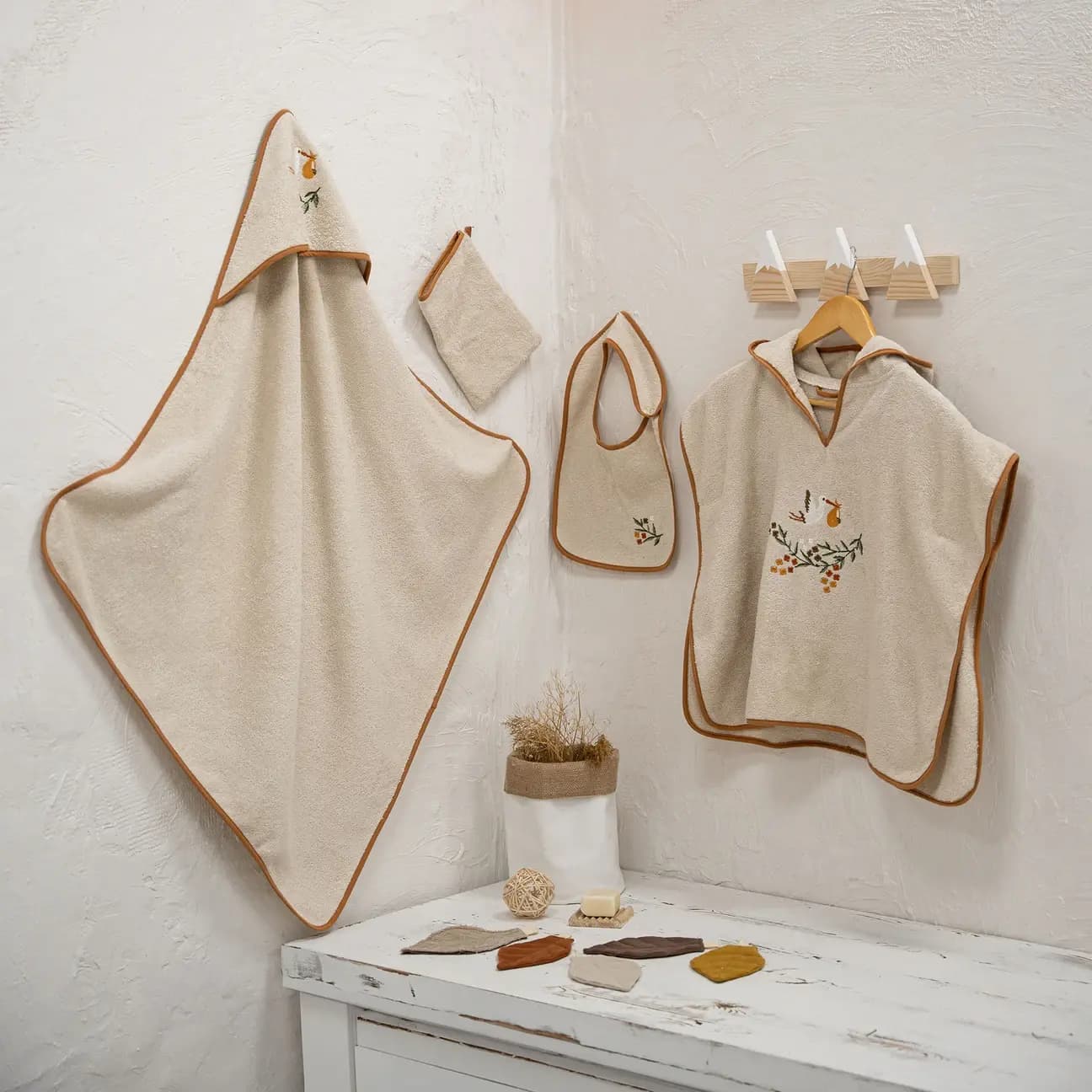 حوله 4 تکه نوزادی Polina برند ecocotton — تصویر ۲