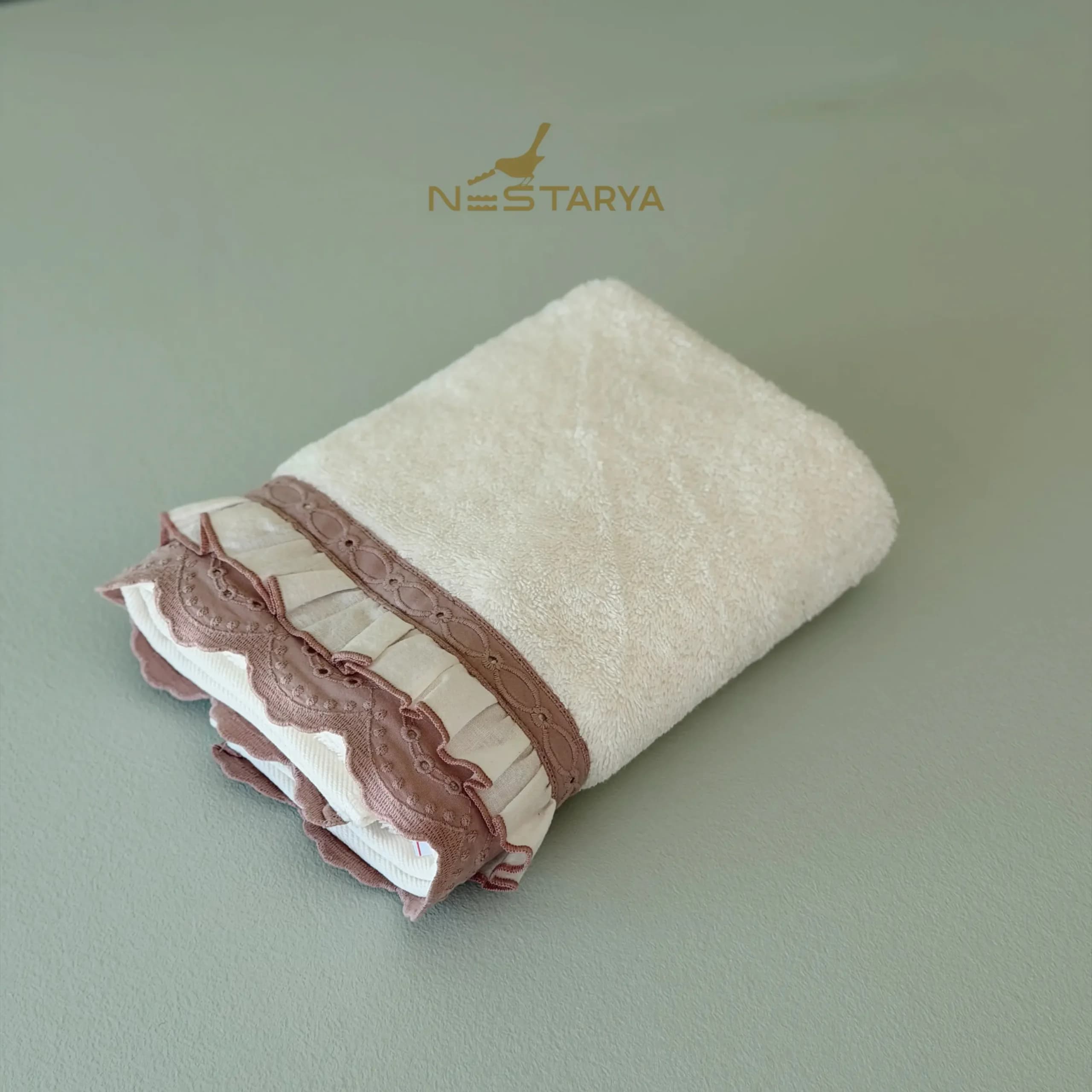 حوله دست و صورت Alessa برند ecocotton سایز 90*50