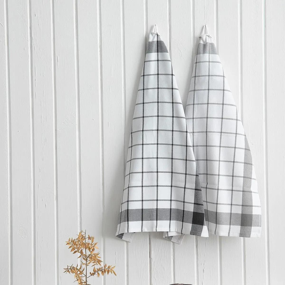 حوله آشپزخانه 2تکه Esila برند ecocotton سایز 65*45