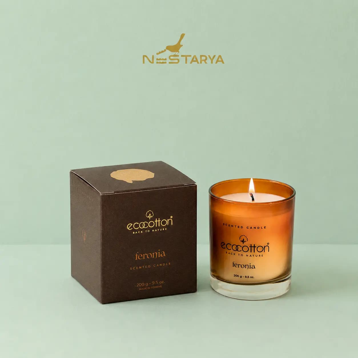 شمع معطر مدل Feronia برند ecocotton
