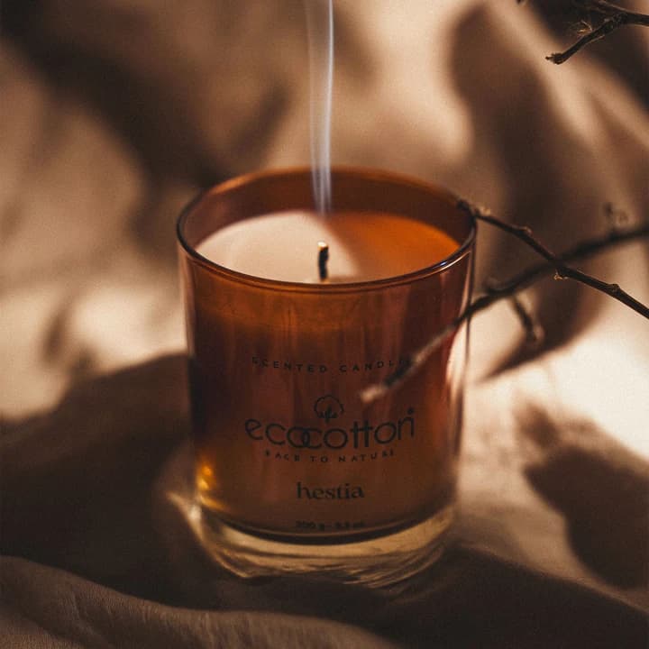 شمع معطر مدل Hestia برند ecocotton — تصویر ۳