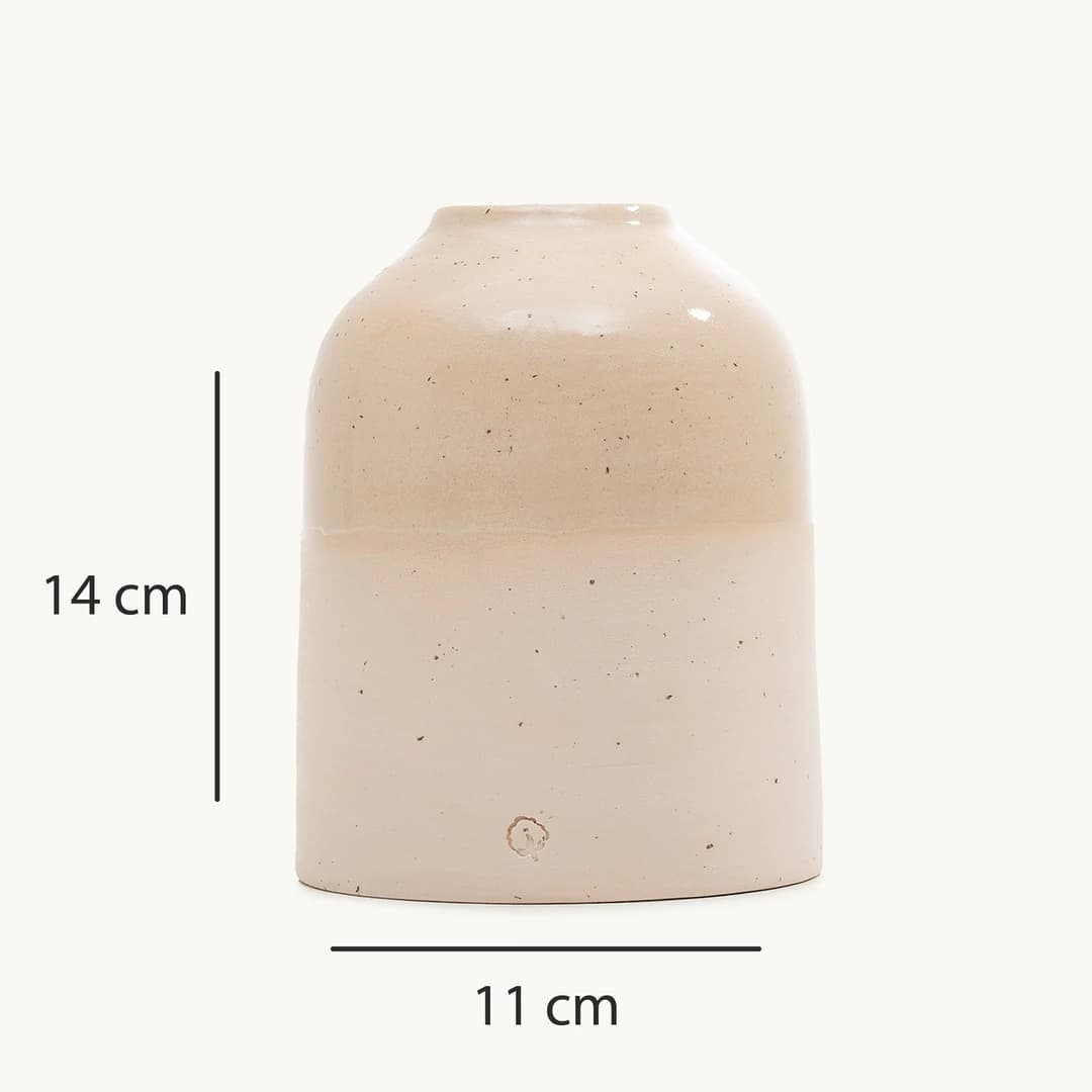 گلدان سرامیکی Eva سایز بزرگ برند ecocotton — تصویر ۵