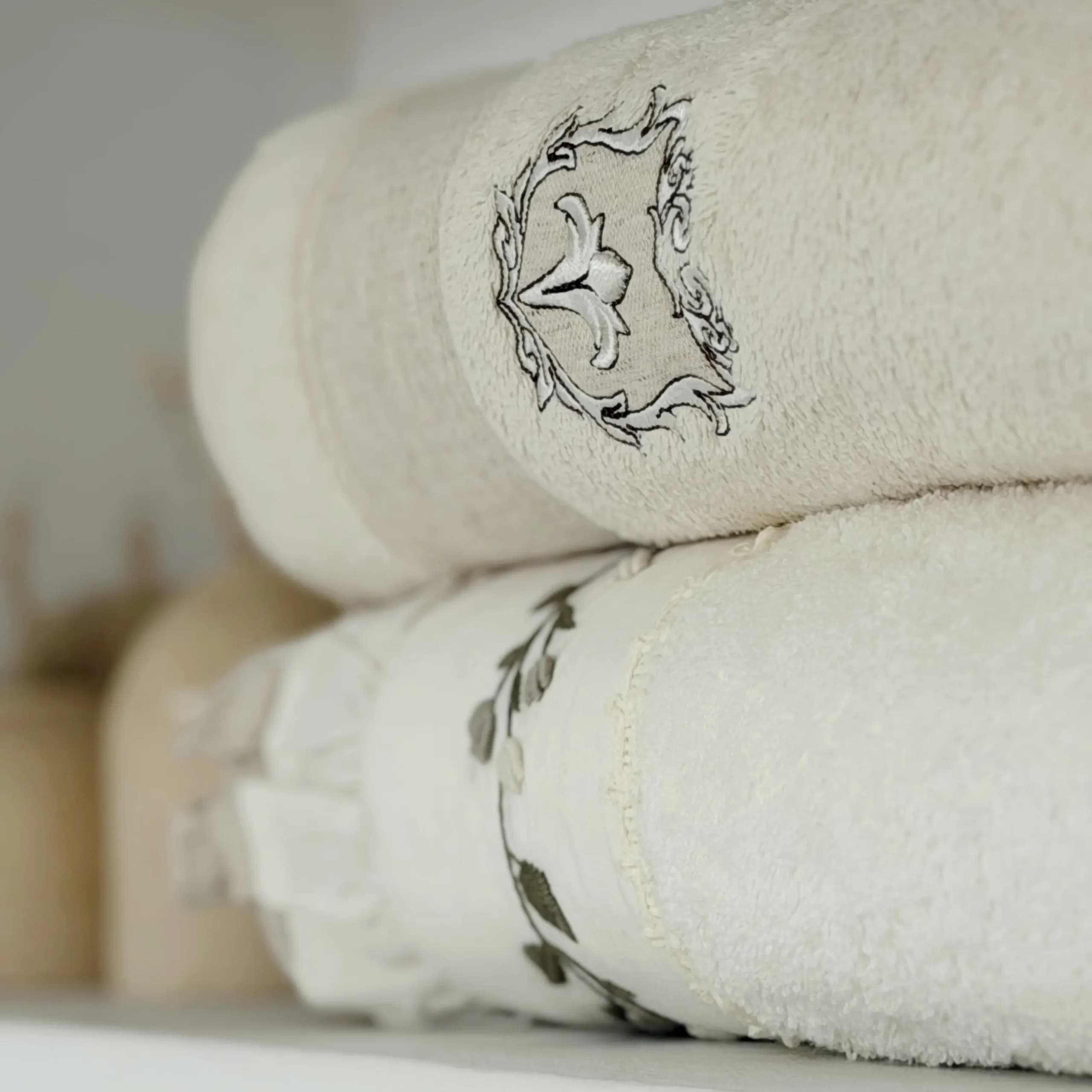 ست حوله ۱۰ تکه دونفره برند ecocotton مدل Leyna — تصویر ۸