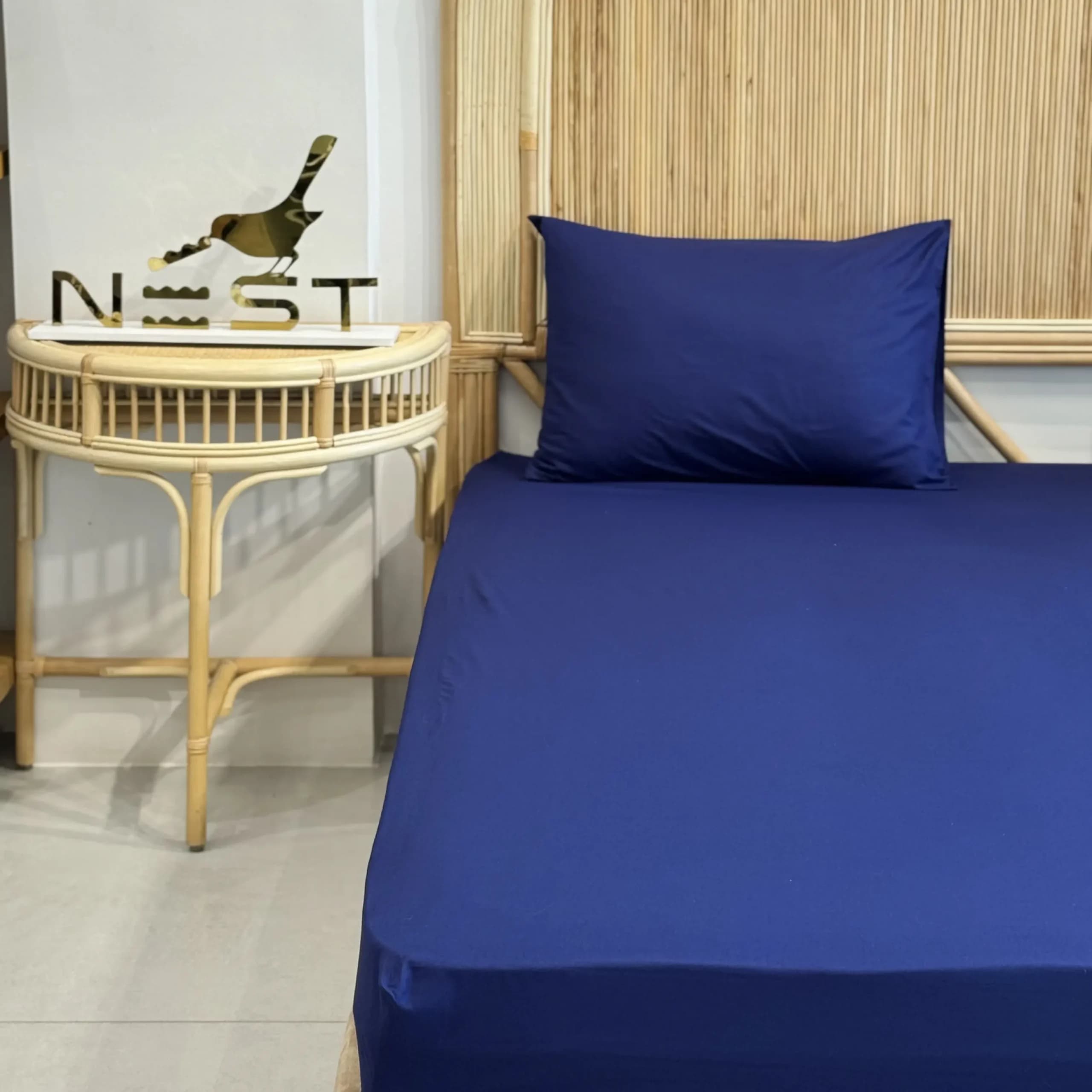 نیم ست ملحفه کشدار 200 با روبالشی برند Nest — تصویر ۶