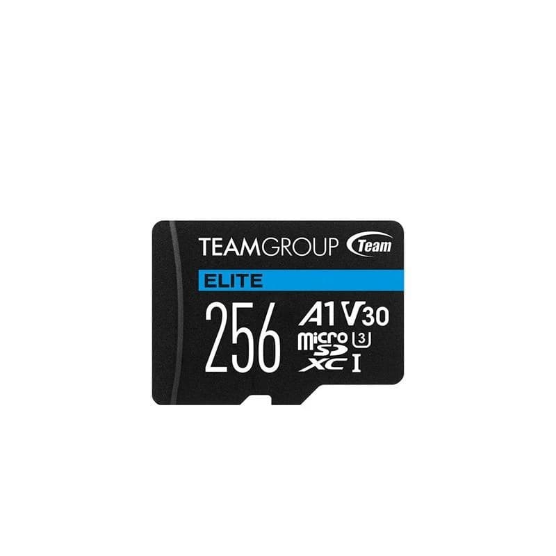 کارت حافظه MICROSD XC تیم گروپ مدل ELITE کلاس 10 استاندارد UHS-I U3 A1 V30 سرعت 100MBps ظرفیت 256 گیگابایت