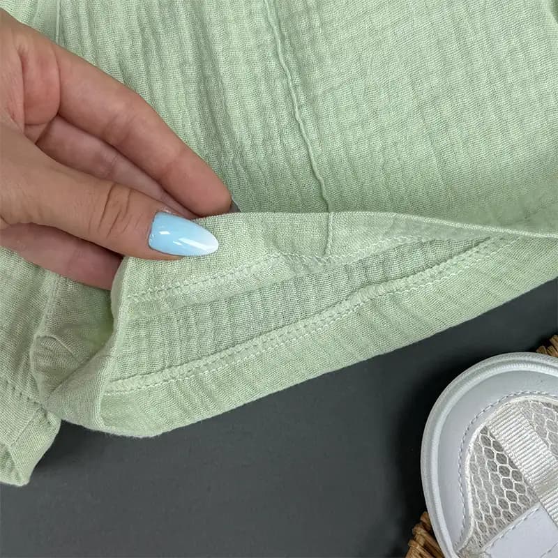 تاپ و شورتک دخترانه بهاری مدل نیلا کد 4253 — تصویر ۶