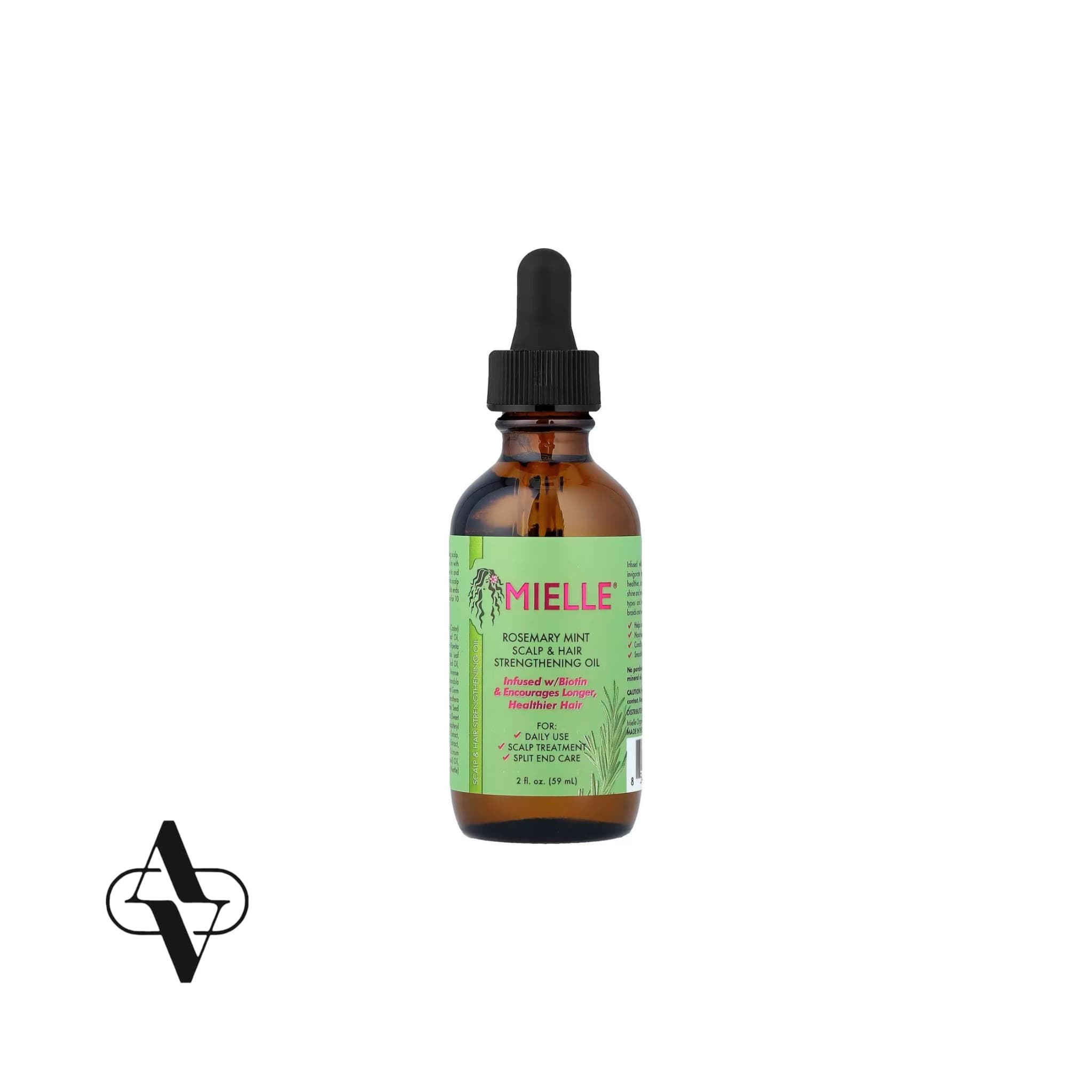 روغن تقویت کننده مو رزماری و نعناع میله Mielle hair oil
