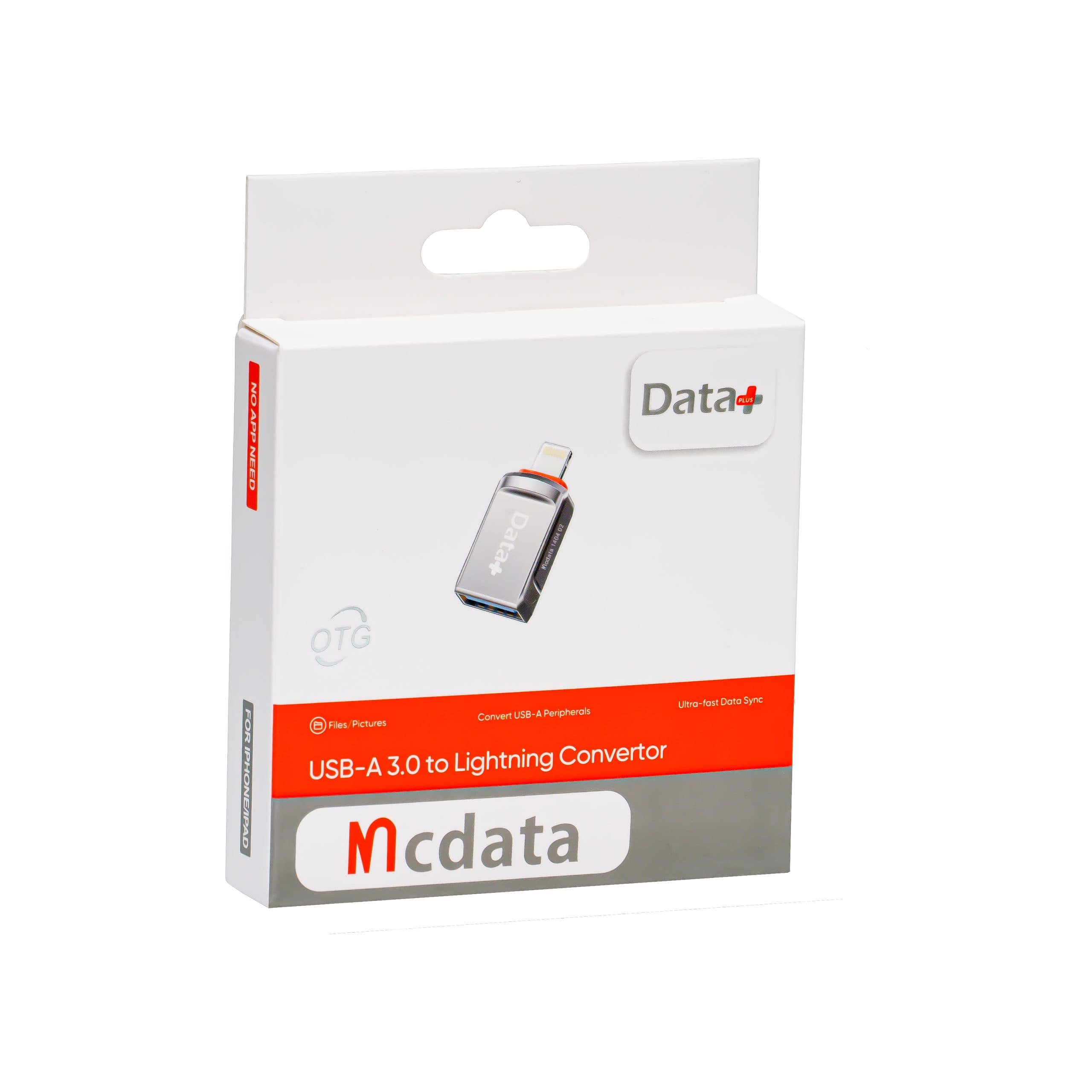 مبدل Usb 3.0 to lightning دیتا پلاس مدل MCDATA — تصویر ۳