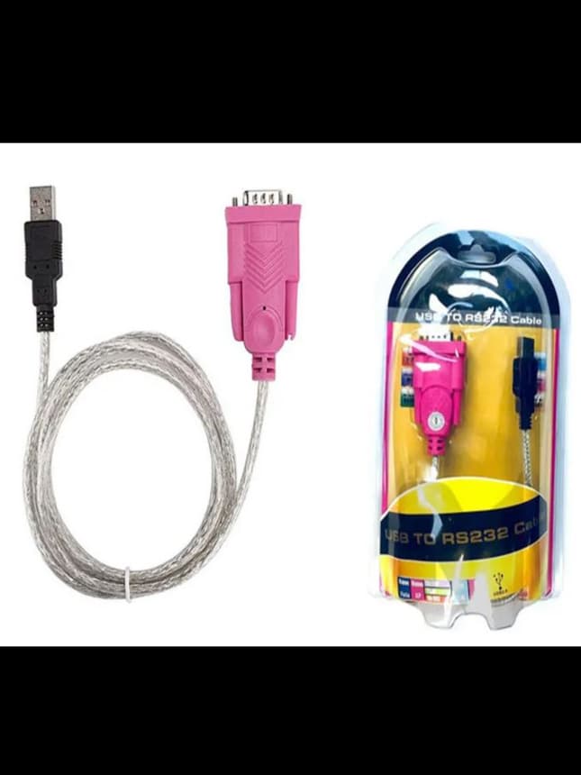 کابل تبدیل USB به سریال – USB to RS232