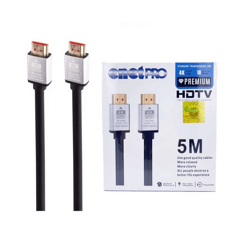 کابل تصویر HDMI به طول 5 متر اینت پرو EnetPro