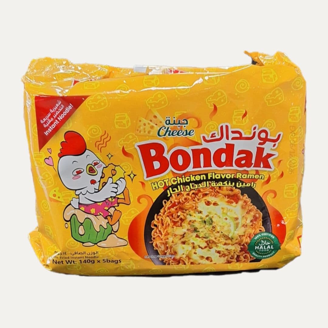 نودل کره ای بونداک پنیری 5 عددی