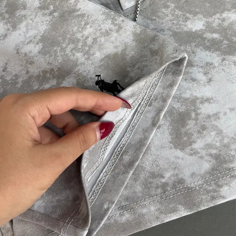 تیشرت و شلوارک خاص پسرانه مناسب بهار و تابستان مدل کارتر طرحدار کد D-4111 — تصویر ۹