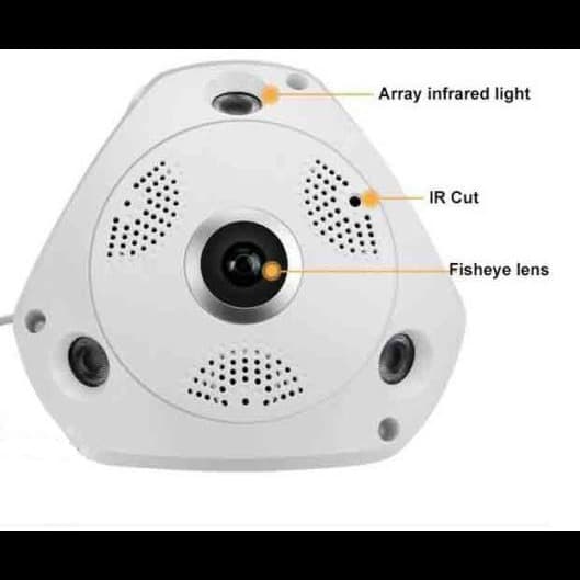 دوربین مداربسته چشم ماهی 2Mp AHD گارتنر Gartner Fisheye GH-3602-W — تصویر ۳