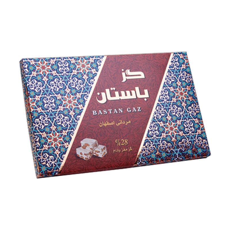 گز باستان لقمه ۲۸ درصد بادام ۳۰۰ گرمی