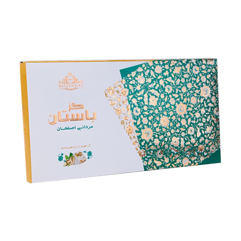گز باستان لقمه ۱۸ درصد پسته ۴۵۰ گرمی