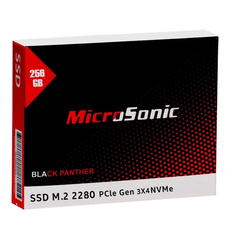 اس اس دی اینترنال میکروسونیک مدل Black panther ظرفیت 256 گیگابایت — تصویر ۳