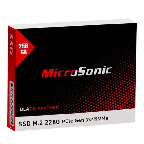اس اس دی اینترنال میکروسونیک مدل Black panther ظرفیت 256 گیگابایت — تصویر ۵