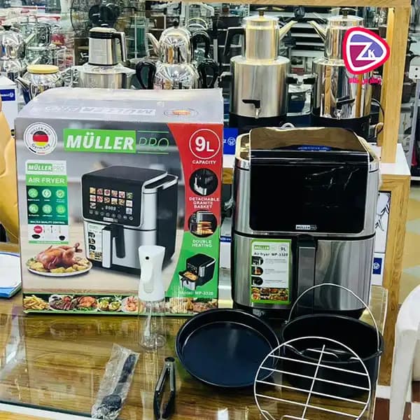 سرخ کن رژیمی دو المنت مولرپرو آلمان مدل MP3320 — تصویر ۴