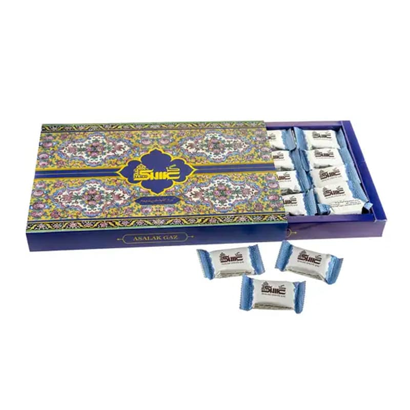 گز عسلک لقمه ۴۰ درصد مخلوط ۴۰۰ گرمی