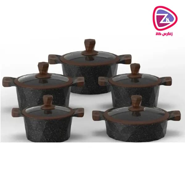 سرویس قابلمه ۲۲ پارچه گرانیتی برلین مدل BE-2300 BERLIN
