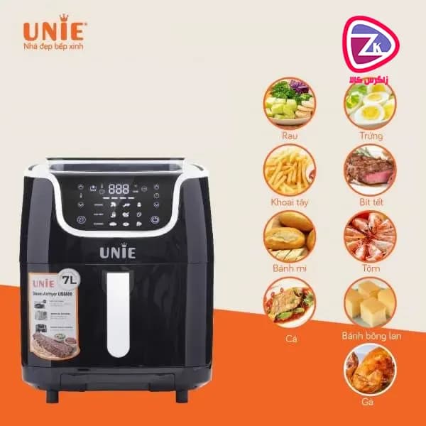 سرخ کن ۷ لیتر بدون روغن UNIE یونی مدل US6800 — تصویر ۵